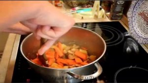 Овощное рагу с куриной грудкой