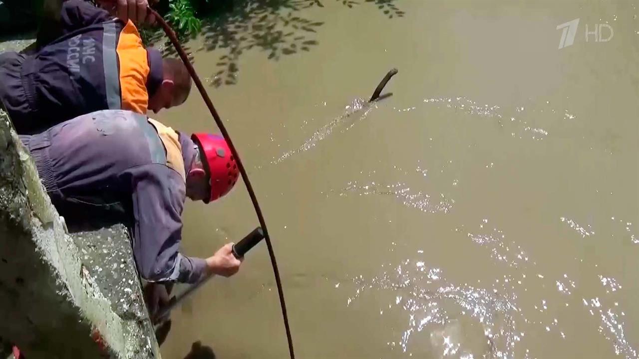 В Пятигорске и Минеральных Водах аварийные службы ликвидируют последствия сильных ливней