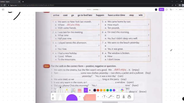 I DİD NOT... DİD YOU...? (PAST SİMPLE NEGATİVE AND QUESTİON) EXERCİSE смотреть онлайн
