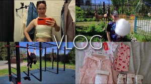 VLOG: Собираемся в садик / Аттракционы / Покупки на лето / Температура и первые сопли