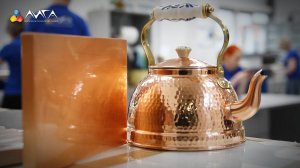 176. Имитация настоящей меди на МДФ. Поталь фольга Ancona
