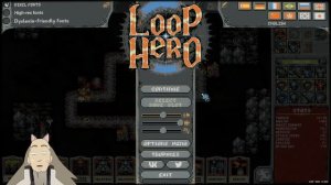 Loop Hero - game test on Macbook Air M1, playing first chapter loop