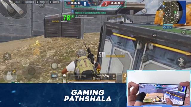 vivo V25 Pro PUBG New State Test With FPS Meter… 90FPS