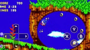 выполняя задания в sonic 3 AIR 300 колец