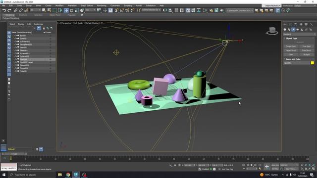3Ds Max 2024 - Beginner - First Steps