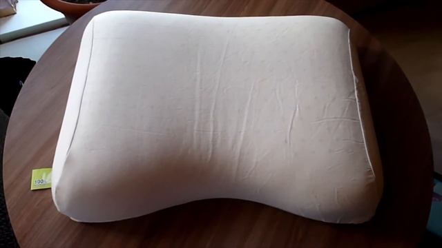 Ортопедическая подушка  из натурального природного латекса «Вега» LIENA с сертификатом производителя смотреть онлайн