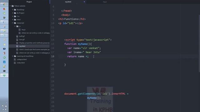 How to Create Functions JavaScript Videos  Telugu 12 IJavaScript Tutorials IJavaScriptFunctions