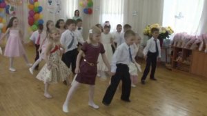 11 часть ДЕТСКИЙ САД ВЫПУСКНОЙ 2015 ТАНЕЦ ПОЛОНЕЗ