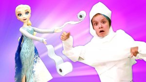 Эльза Холодное сердце попала в пустыню —Видео с куклами Эльза , Барби и Сказочный Патруль @GullGirl