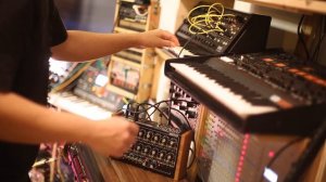 Doepfer DARK TIME Demo with Korg ARP Odyssey