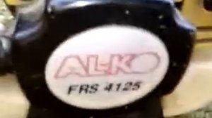 AL-KO FRS 4125 Trimmer Cold Start