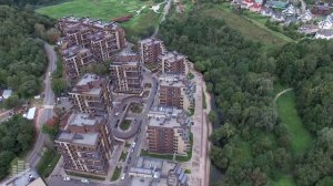 ЖК «Олимпийская деревня Новогорск. Квартиры» (аэросъемка: 13.09.2016)