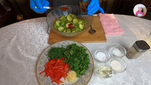 Кабачки по – Корейски! Салат из Кабачков. КОРЕЙСКАЯ КУХНЯ Проще простого! #3