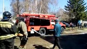 МЧС -соревнования. Боевое развёртывание!