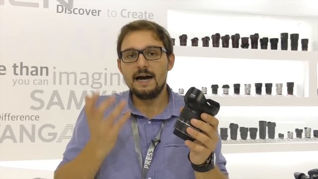 Samyang Premium 14 f/2.4 ITA anteprima Photokina 2016 • Ridble смотреть онлайн