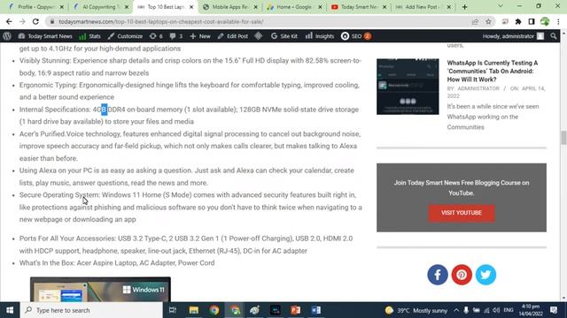 Best LAPTOP For You? Top Laptop Buying Guide For 2022??? | Best Top 10 Laptops Reviews смотреть онлайн