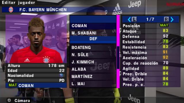 PES 2020 PPSSPP HD MOD CAMERA PS4 FULL UPDATE TRANSFERS 2019/2020 смотреть онлайн