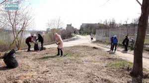 Канавинский многонациональный субботник прошел в сквере на улице Марата