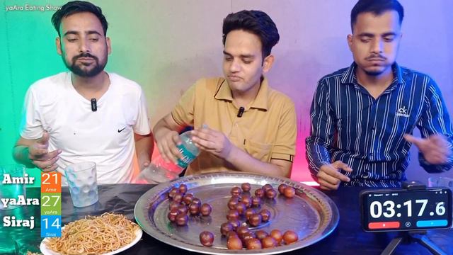 101 Gulab Jamun Eating Challenge, Indian Sweets Eating Challenge, Gulab Jamun Mukbang, Indian Food