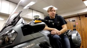 Kawasaki GTR 1400 CONCURS. Боковые кофры. Обзор крепления боковых кофров на гтр 1400.