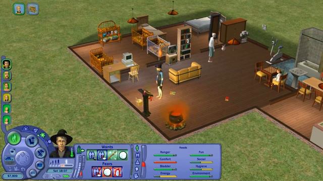 Let's Play The Sims 2 Prettacy Part 9 (Boyfriend's Hijinks and A Happy Accident Part 2 of 2) смотреть онлайн
