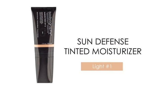 Bodyography Professional Cosmetics | Sun Defense Tinted Moisturizer смотреть онлайн