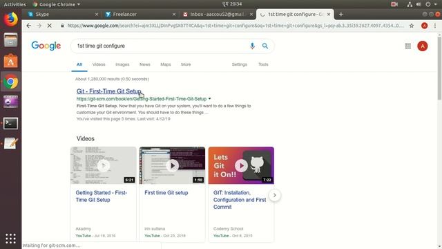 Git Install Ubuntu 18.04 LTS смотреть онлайн