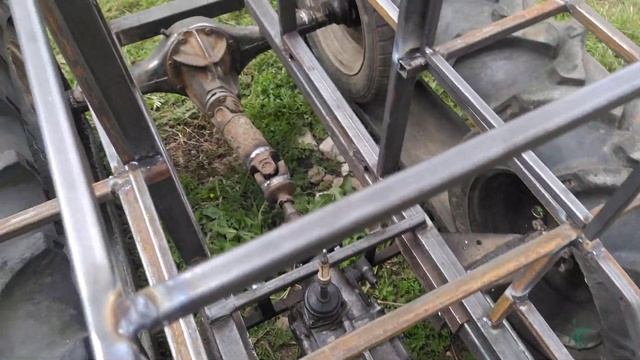 Самодельные гусеничные трактора : модернизация подвески