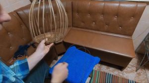 ПЛЕТЕНИЕ БУТЫЛЯ ВИННОГО. Часть 1. Плетение основы (донышко, стойки) #лозоплетение
