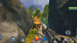 stegosaurus jurassic park hunting game | dino hunting game animal sniper safari