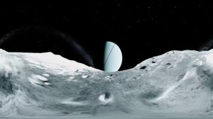Прогулка по спутнику Урана (VR видео 360°)