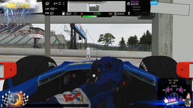 [Practic session] VRC F1 1998. Japanese Grand Prix. Onboard: R. Grosman. смотреть онлайн