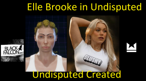Как создать Элли Брук в Undisputed