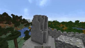 How To Build A Medieval Castle Tower | 10 Minute Tower Tutorial | Minecraft 1.15.1