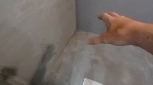 Снова мучает этот вопрос. Раскладка плитки на пол в ванне и туалете. #Кладкаплитки на пол