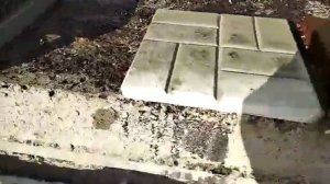 Ступени СКС антигололед продолжение. Прочность плитки для ступеней.