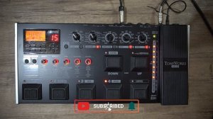 KORG AX3000G Guitar Multi-FX Sound Demo