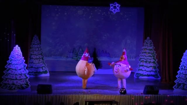 Детское новогоднее представление "Снежная Королева" смотреть онлайн