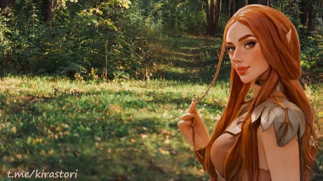 АСМР pov эльфийская принцесса нашла тебя в лесу смотреть онлайн