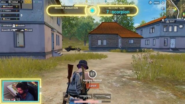 ? आज हम 10 चिकन डिनर करेंगे | PUBG MOBILE | India | Live | Paytm/PayPal on screen ? смотреть онлайн