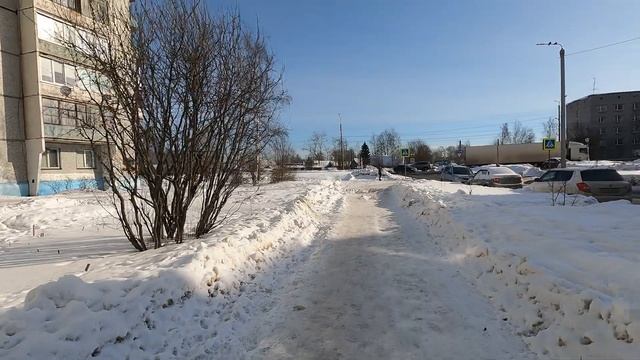 4k Прогулка по Галушина. Архангельск. Walk along Arkhangelsk 俄罗斯北部 смотреть онлайн