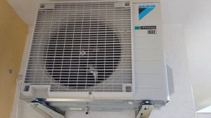 Daikin Sensira 2,5kW FTXF25A - RXF25A klímaberendezés hálószobába, családi házban telepítve - klima