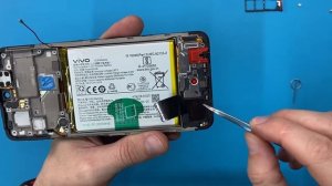 VIVO V21E РАЗБИЛИ! но не крышку. Разбор и ремонт, замена дисплея! Screen replacement.