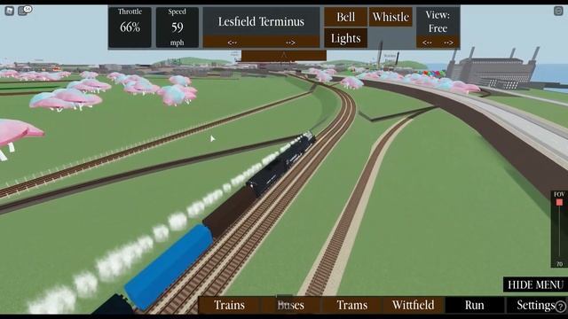 POLAR EXPRESS 1225 - HAPPY RIDING! - TOMICA BLUE TRACKS! - BALLOONS LAND! - ROBLOX смотреть онлайн