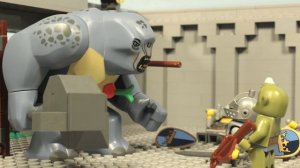 LEGO Cyclops - Lord of the Rings Part II - Stopmotion