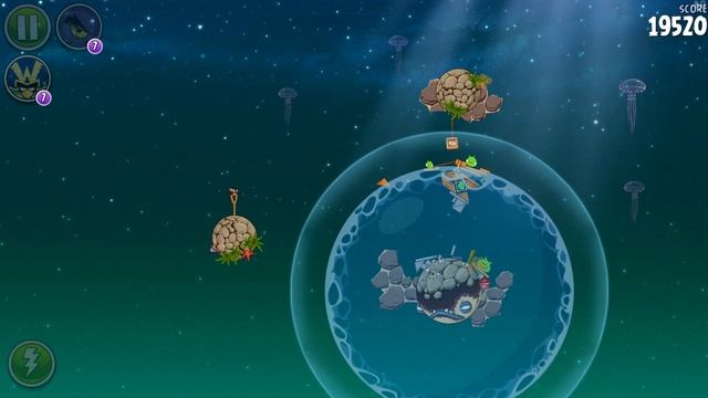 ??? "Angry Birds Space HD" — Ch. 6 "Pig Dipper", longplay (Android) смотреть онлайн