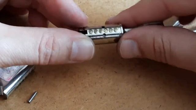 [ 53 ] РЕМОНТ ЗАМКА КАК СОБРАТЬ СЕКРЕТНЫЙ МЕХАНИЗМ ЦИЛИНДРА ЗАМКА