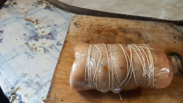 Беру свиные шкурки и вот что получается!Закуска за копейки!Самый удачный рулет из свиных шкурок! смотреть онлайн
