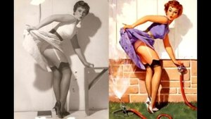 Как выглядели девушки с плакатов Pin-Up в реальности