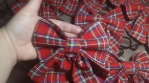 Видеообзор #галстук бабочка для девочек/для гимназии/ШОТЛАНДСКАЯ КЛЕТКА/Instagram #elena_solnce55